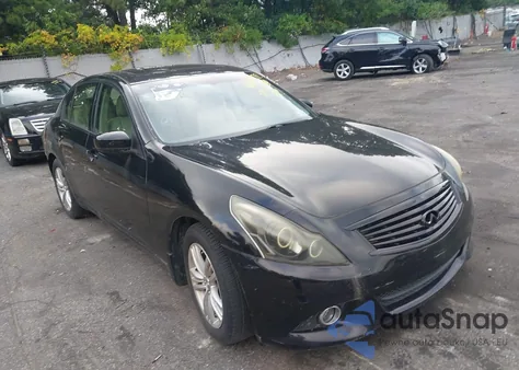 2012 Infiniti G37X из США, поврежденный, VIN JN1CV6AR5CM977472